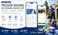 develop pressure washing app on demand service app home cleaning laundry app
