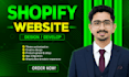 do redesign, revamp shopify store, clone shopify website and build shopify store