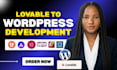 convert lovable to wordpress, lovable ai, lovable dev, clone lovable ai website