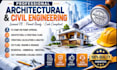 do architectural stamp permit drawing, house plans, engineering drawing