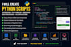 create python scripts for automation and file handling
