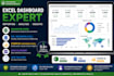create professional excel dashboards and KPI reports