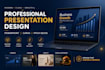 business and finance presentation designer