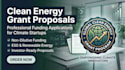 prepare clean energy grant applications and proposals