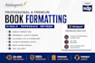 do book formatting KDP paperback typesetting publishing