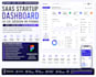 design saas startup dashboard UI UX figma mvp web app admin system