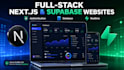 build your nextjs web app with supabase backend