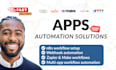 connect apps using webhook API zapier make integromat ifttt zoho n8n automation