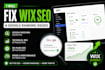 fix wix SEO, indexing and google ranking issues