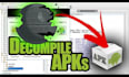 decompile, recompile apk or app bundle with source code android app modification