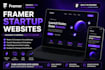 build modern framer startup websites that convert users