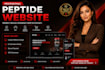 build fda compliant research peptide website woocommerce peptide store webshop