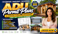 do adu design permit ready plans garage conversion drafting