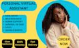 be your personal virtual assistant for data entry work