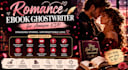 ghostwrite your romance ebook, ebook ghostwriter and amazon kdp