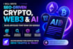 write SEO crypto web3 and ai blog articles that rank