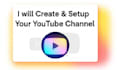 create and customize youtube channel with settings