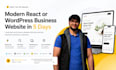 create a wordpress website design and development
