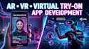 create immersive ar app VR app and virtual try on experience using unity