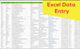 data entry and excel expert