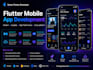 develop flutter mobile apps for android and ios