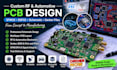 custom rf automotive stm32 pcb layout circuit board schematic esp32 gerber files