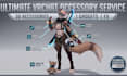 create custom vrchat props weapon accessories 3d avatar items unity ready