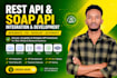 fix and development PHP, nodejs, XML, json apis, rest API, soap API integration