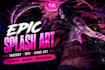 draw epic fantasy and rpg character art