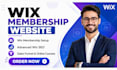 biuld wix membership website redesign wix seo online course sales funnel