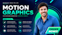 create high quality motion graphics and animation videos
