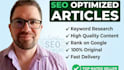 write a research backed, SEO optimized blog post