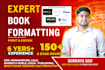 do book formatting, ebook formatting, paperback formatting