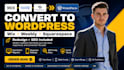 convert wix weebly squarespace to wordpress redesign seo