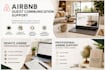 manage airbnb guest communication and remote property support