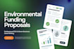 write environmental and green business funding proposals