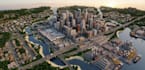 build a custom minecraft city fantasy map terrain spawn minigame builder