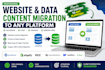 transfer website content website export