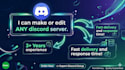 do a custom made discord server