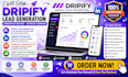setup dripify lead generation dripify linkedin automation outreach campaign