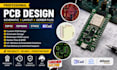esp8266 electronic circuits custom pcb layout esp32 schematic design kicad stm32