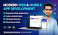 develop a modern responsive web application