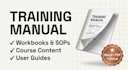 create a professional clear and engaging training manual