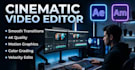 create high quality video edits after effect,alight motion