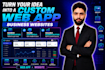 turn your idea into a custom web app for your business