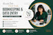do professional bookkeeping financial accounting and data entry