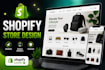 design or redesign shopify store