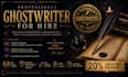 ghostwrite your book, ebook, game lore, quests and ad scripts