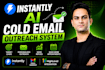 setup instantly cold email outreach system
