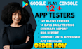 do app testing 12 android app tester google play closed testing 20 user tester
